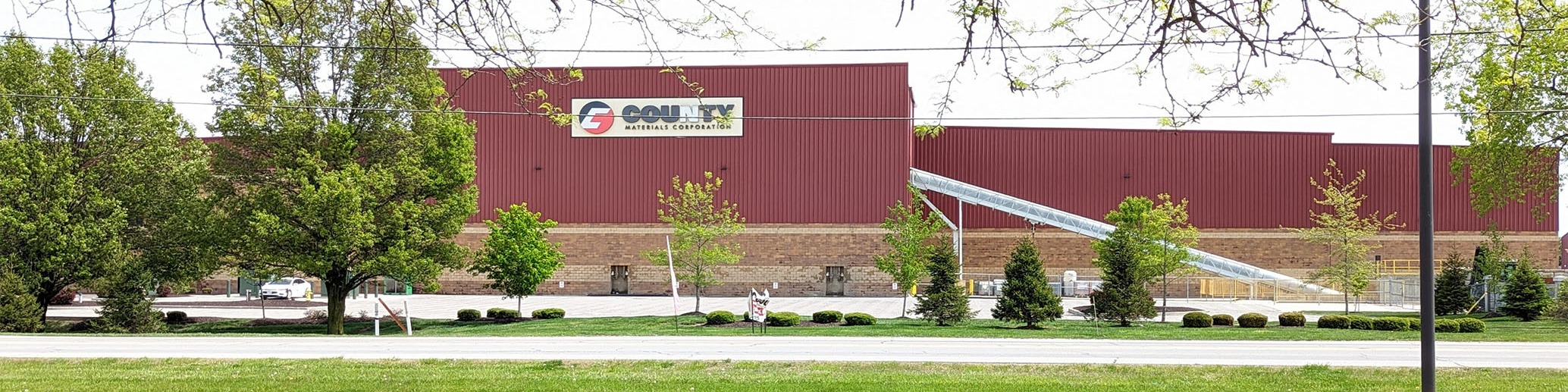 County Materials Corporation metal building project by Systems Builders, Indianapolis